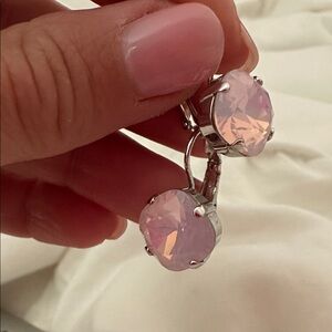 Sabika Pink Golf Earrings